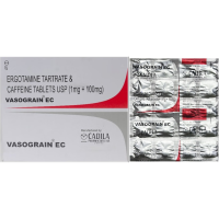 Generic Cafergot 1mg/100mg Tab