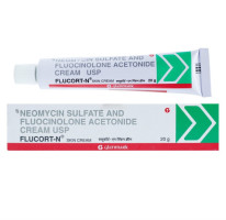 Flucort-N 0.025 / 0.5 Percent Cream - 20gm Tube - BRAND