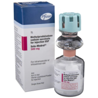  SoluMedrol 500mg Injection - 4ml Vial - BRAND