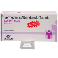 Generic Ivermectin (6mg) + Albendazole (400mg) Chewable Tab