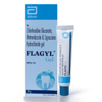 Generic Lidocaine (2) + Chlorhexidine Gluconate (1) + Metronidazole (1) Percent Dental Gel - 20gm Tu