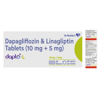 Generic Dapagliflozin (10mg) + Linagliptin (5mg) Tab