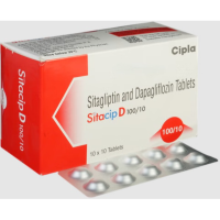 Generic Dapagliflozin (10mg) + Sitagliptin (100mg) Tab