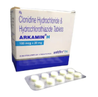 Generic Clonidine (100mcg) + Hydrochlorothiazide (20mg) Tab