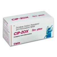 Generic Chlorzoxazone 500mg + Diclofenac 50mg + Paracetamol 325mg Tab