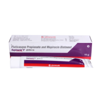 Generic Fluticasone Propionate 0.005 Percent + Mupirocin 2 Percent Ointment - 10gm Tube