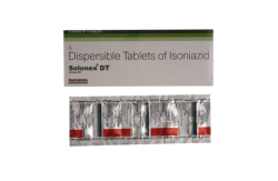 A pack and a strip of Isoniazid (100mg) Tablets