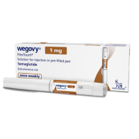 A pack and a pre-filled pen with Semaglutide 1mg Injection