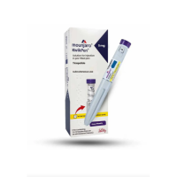 A box and a pre-filled Kwikpen of Tirzepatide 5mg
