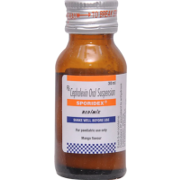 A 30ml bottle of Cephalexin Suspension