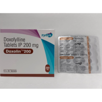 A box and a strip of Doxofylline Tablets