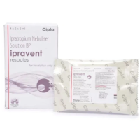 A pack of Ipratropium Bromide (500mcg) Respules