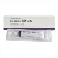 A pack and a tube of generic Lidocaine (2%) Jelly