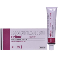 A pack and a tube of  generic Emla Cream