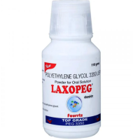A bottle of Generic  Peg (3350) Powder