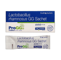 A box and a sachet of Generic Lactobacillus (5 billion cells)