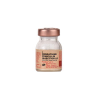A vial of generic Benzathine penicillin G (1200000IU) Injection