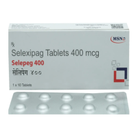 A box and a strip of Selexipag (400mcg) Tablet