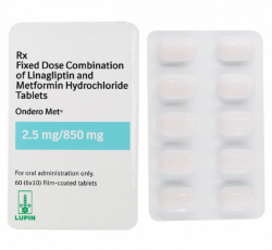 Generic Jentadueto 2.5mg/850mg Tab