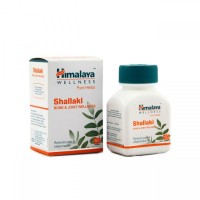 Box and a bottle of Shallaki Tablet (Bone & Joint Wellness) Himalaya Pure Herbs