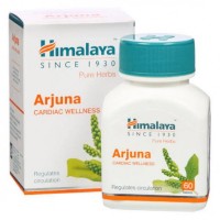 Box and a bottle of Arjuna Tablet (Cardiac Wellness) Himalaya Pure Herbs