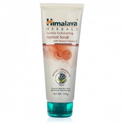 A tube of himalaya's Gentle Exfoliating Apricot 100 gm Scrub