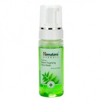 Bottle of himalaya's Purifying Neem 150 ml Foaming Face Wash