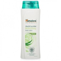 Bottle of Himalaya's Aloe & Cucumber 100 ml Refreshing Body Lotion