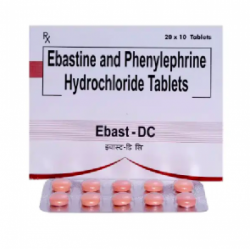 Ebastine 10mg + Phenylephrine 10mg Tab