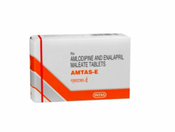 Amlodipine 5mg + Enalapril 5mg Tab