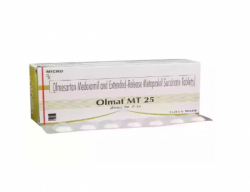 Olmesartan Medoxomil 20mg + Metoprolol Succinate 25mg Tab