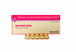 Dicyclomine 10mg + Mefenamic Acid 250mg Tab