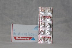 Box and a strip of Generic Betaserc 8 mg Tab