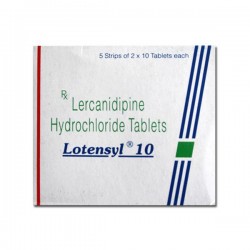 Box pack of Generic Zanidip 10 mg Tab - Lercanidipine