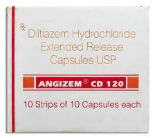 Box of Generic Cardizem 120 mg Caps - Diltiazem