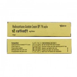 A box pack of Generic Cortifoam 1 % Cream 15gm tube - Hydrocortisone