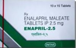 Box of Generic Vasotec 2.5 mg Tab - Enalapril