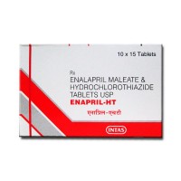 Box of Enalapril (10mg) + Hydrochlorothiazide (25mg) Tab