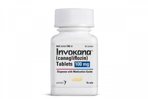 Bottle of generic Canagliflozin (100mg) Tab