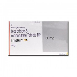 Box of Imdur 30 mg Tab PR - Isosorbide Mononitrate