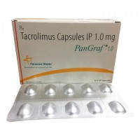 Box and blister strip of Generic Prograf 1 mg  Caps -  Tacrolimus