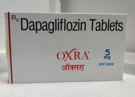 Box pack of generic Dapagliflozin (5mg) Tab