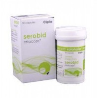Box pack and a bottle of Salmeterol 50mcg Rotacaps with Rotahaler