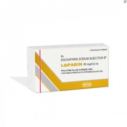Box of Generic Clexane 60 mg / 0.6 mL Prefilled Injection - Enoxaparin