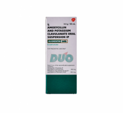 Augmentin Duo 200mg/28.5mg Oral Suspension 30ml Bottle - BRAND VERSION