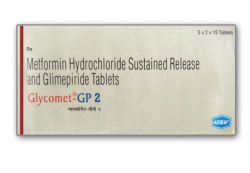 Glimepiride (2mg) + Metformin (500mg) Tab