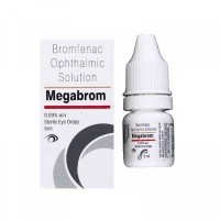 Box and a dropper bottle of Bromfenac 0.09 %  Eye Drops