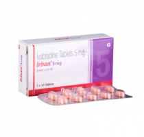 Box pack and blister strip of generic Ivabradine 5 mg Tablet