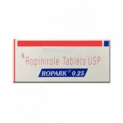 Box of Generic Requip 0.25 mg Tab - Ropinirole