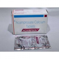Box of generic Acamprosate 333mg Tablet